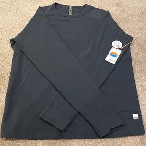 🆕 Vuori Vital Crew - NWT - Large, Charcoal